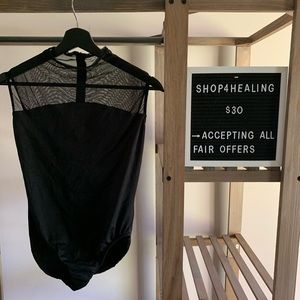 Black Leotard ✵ Wear Moi Leotard